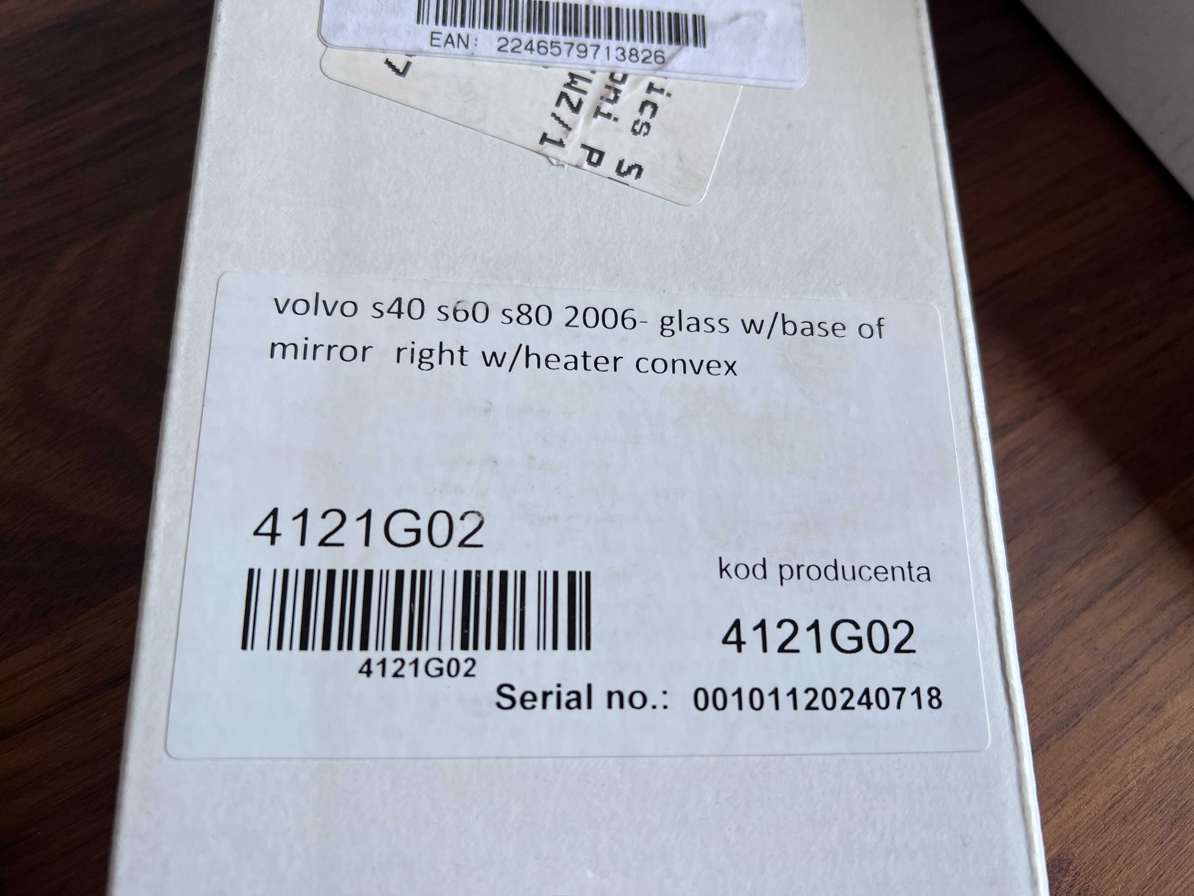 Espelho retrovisor direito aquecido Volvo