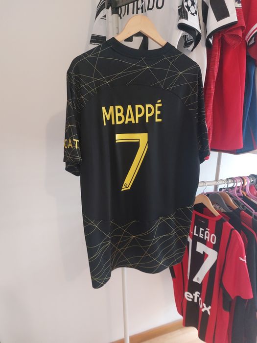 Camisola oficial Air Jordan PSG Mbappé 7