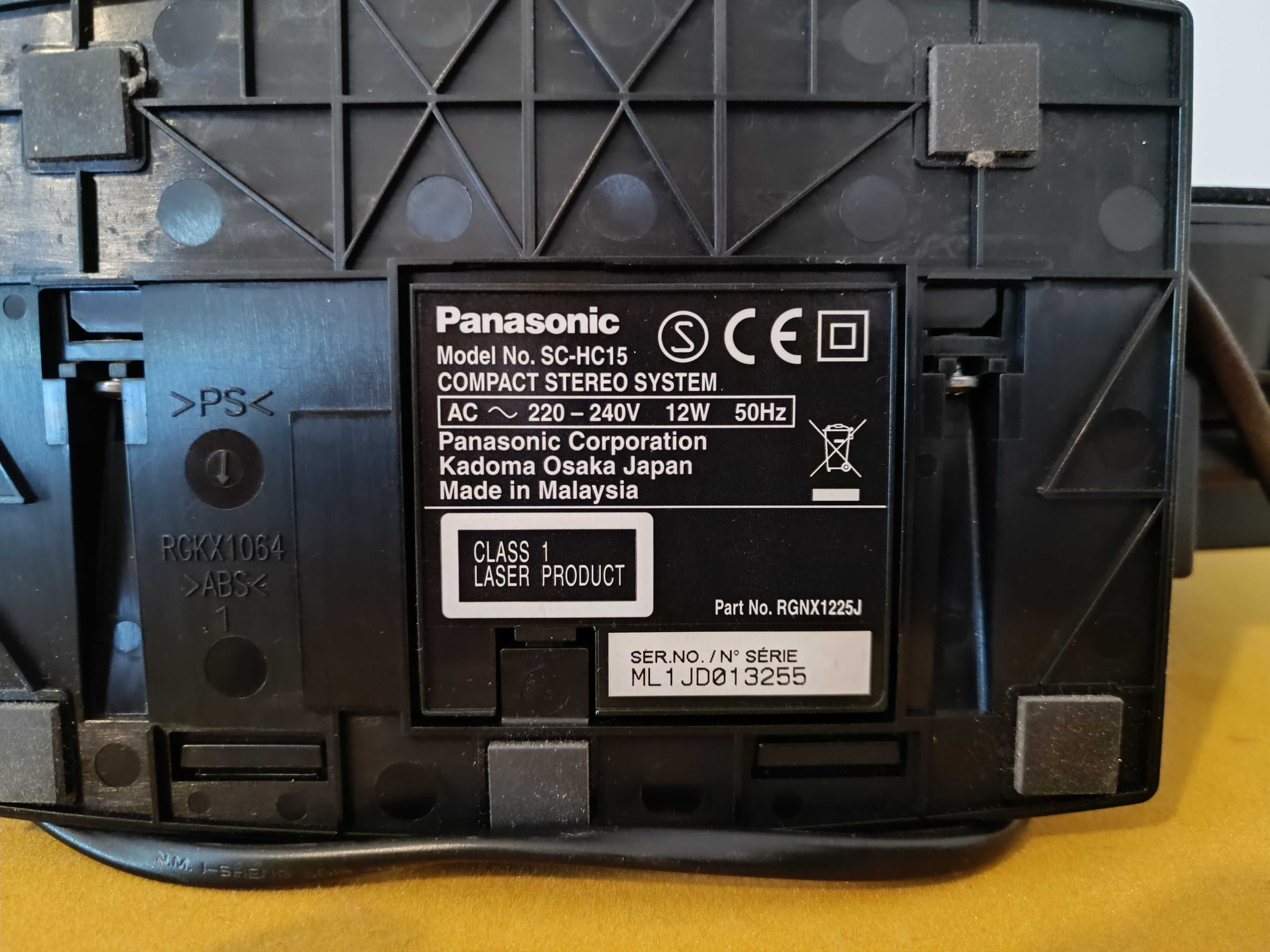 Sistema Hi-Fi Panasonic SC-HC15