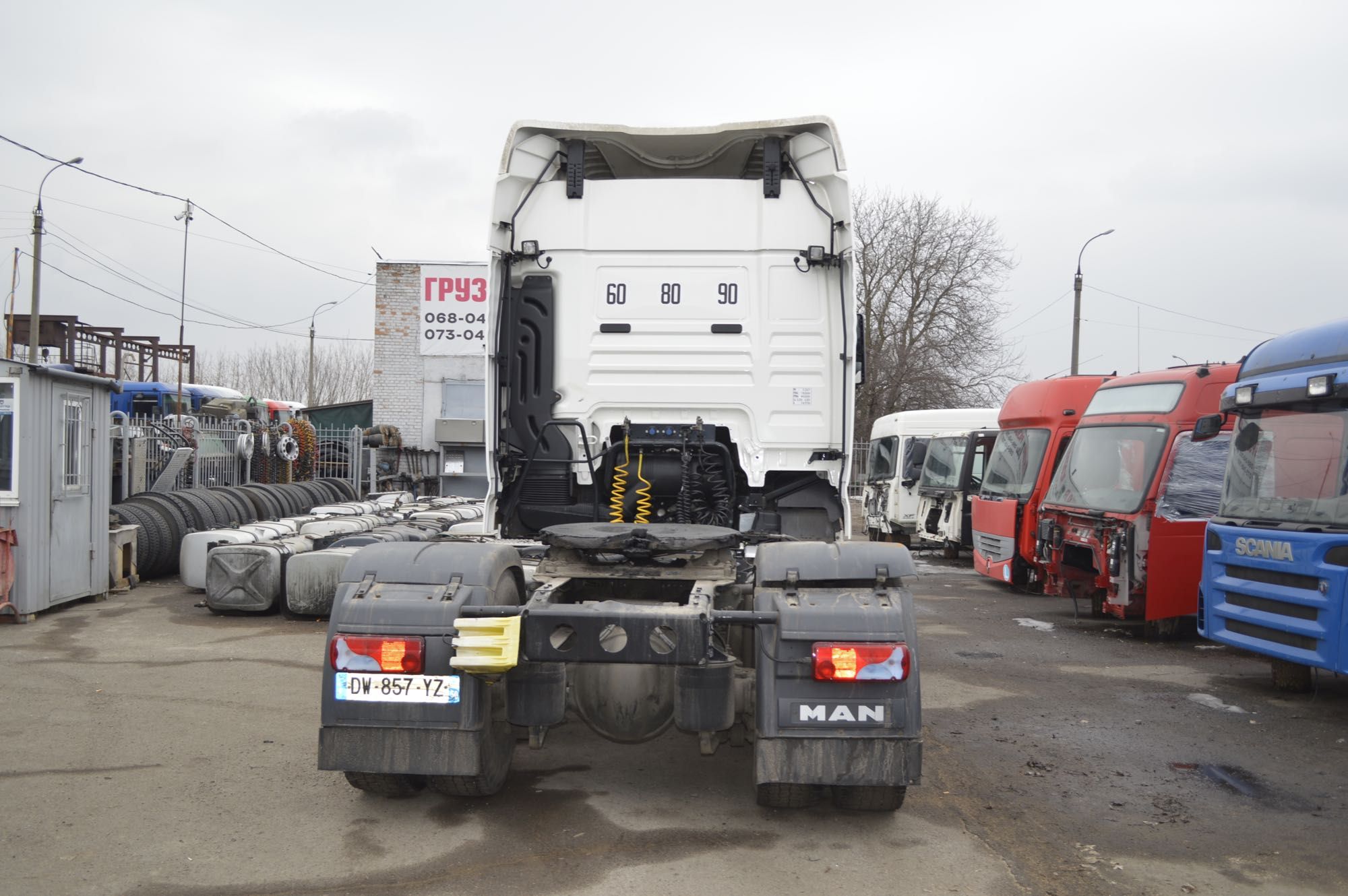 Рама с документами на тягачи DAF и ДРУГИЕ марки грузовиков