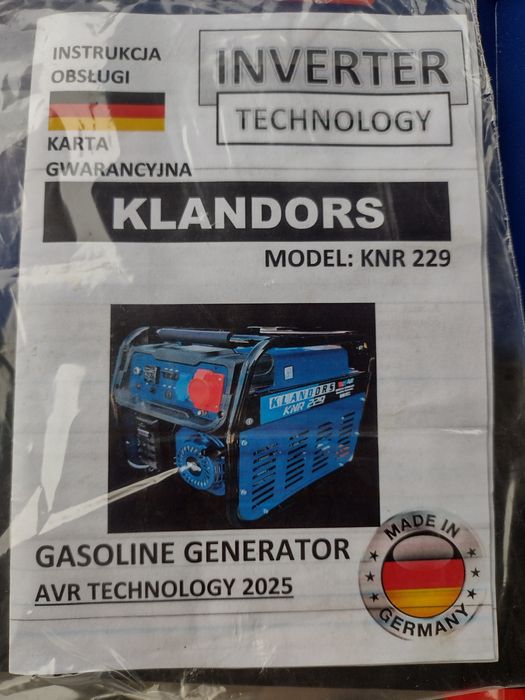 Sprzedam agregat prądotworczy Klandors