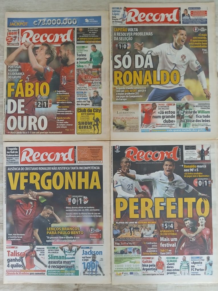Coleçao completa Euro 2016