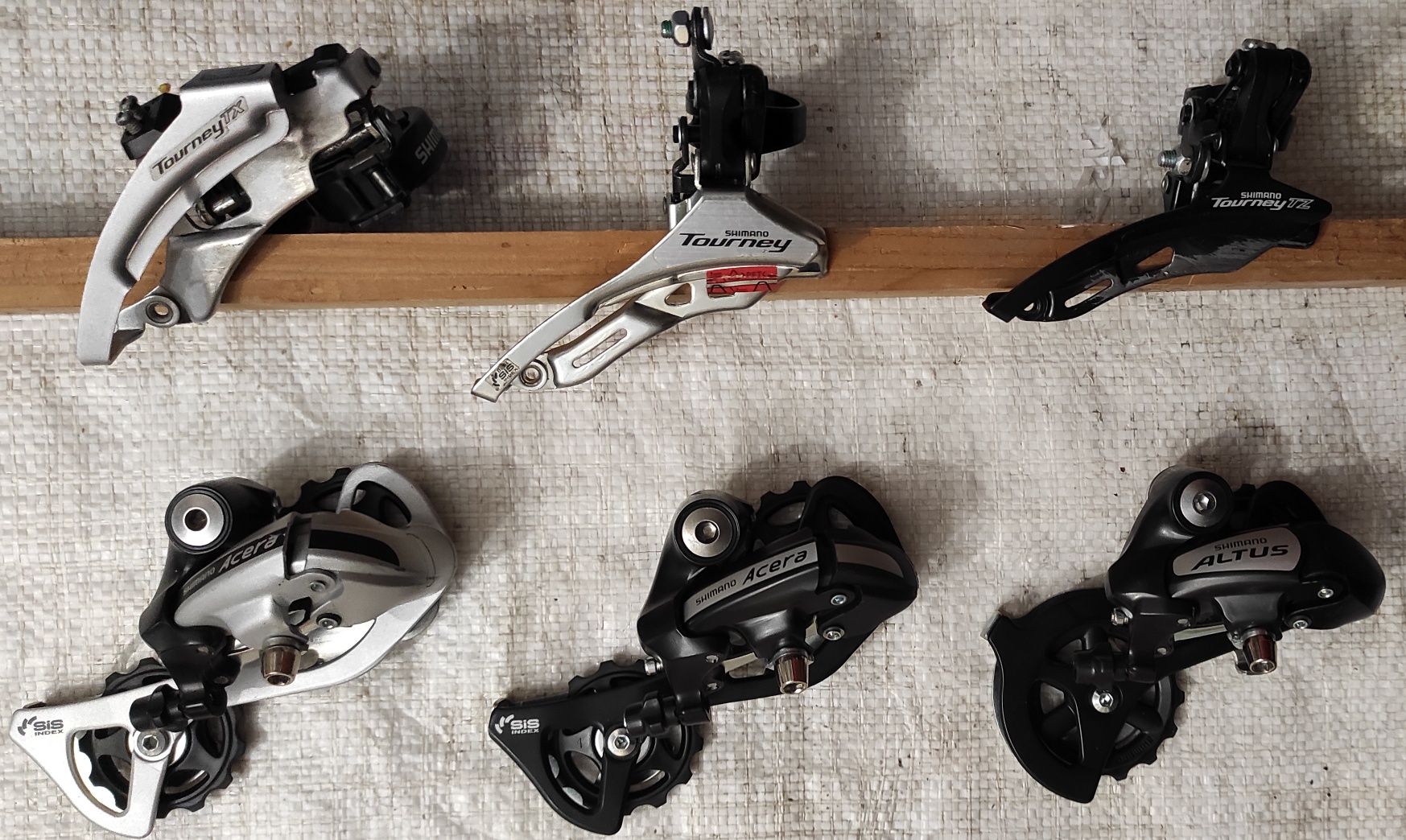 Переключатели задние и передние Shimano оригинал