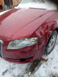 Audi a4b7 uszkodzone