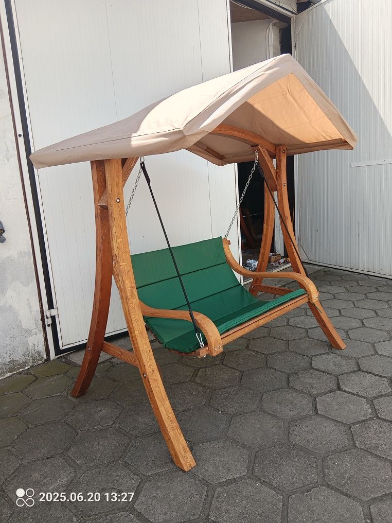 Huśtawka drewniana tahiti blumfeldt