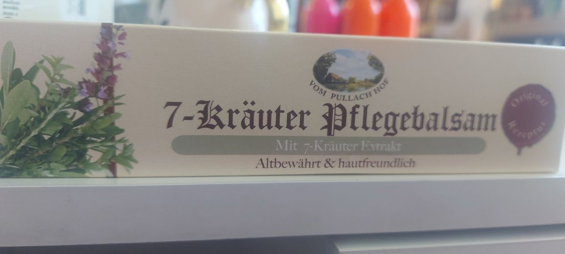 Niemiecki krem 7 ziółPielęgnacyjny balsam z 7 ziół trądzik łuszczyca