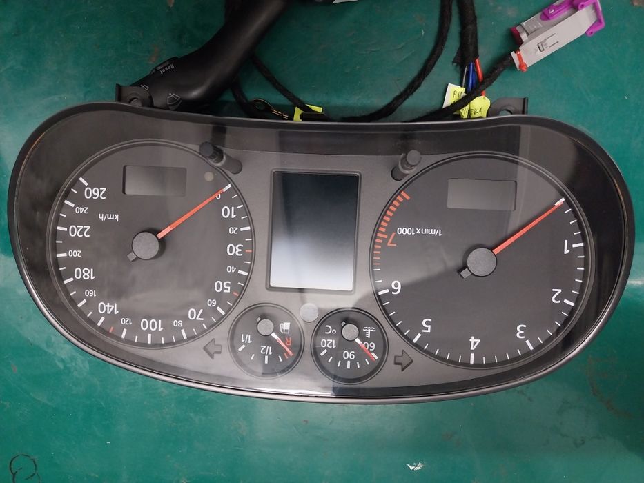 Licznik Audi A3 99-03 wiązka manetka ZESTAW FIS Jaeger na VDO