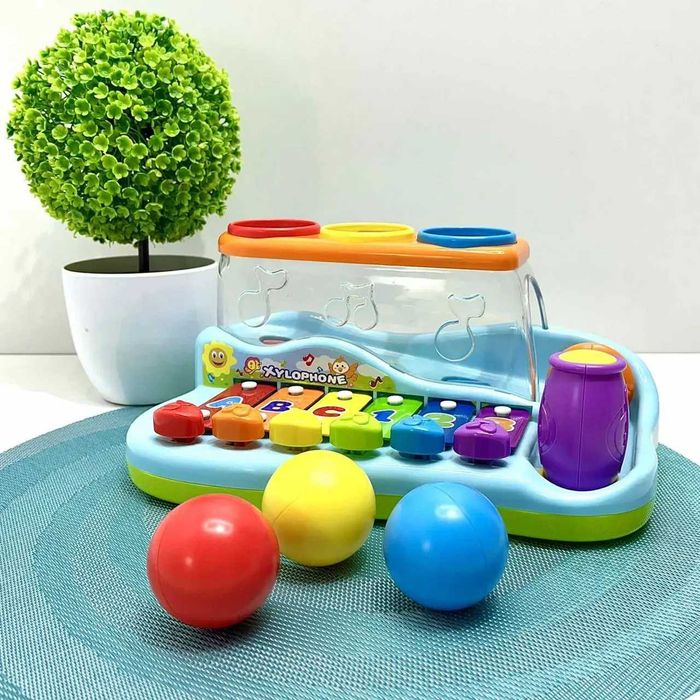 Ксилофон Limo Toy развивающая розвиваюча іграшка музична 26см (9199)