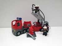 Lego DUPLO 4681 wóz strażacki straż pożarna drabina wąż toporek klocki