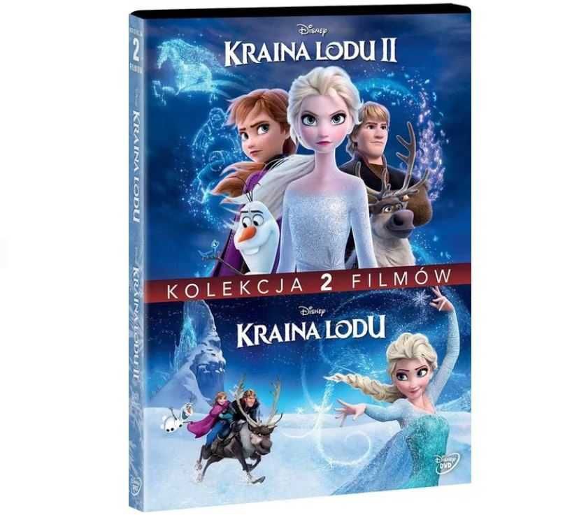 Film Kraina Lodu 1-2 Pakiet 2xDVD PL Lektor | NOWY | FOLIA | DVD
