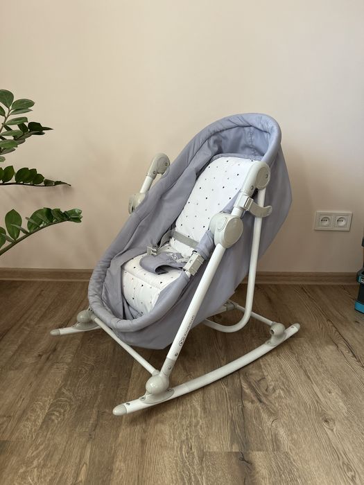 Шезлонг-гойдалка Kinderkraft Unimo 5 в 1 Pink