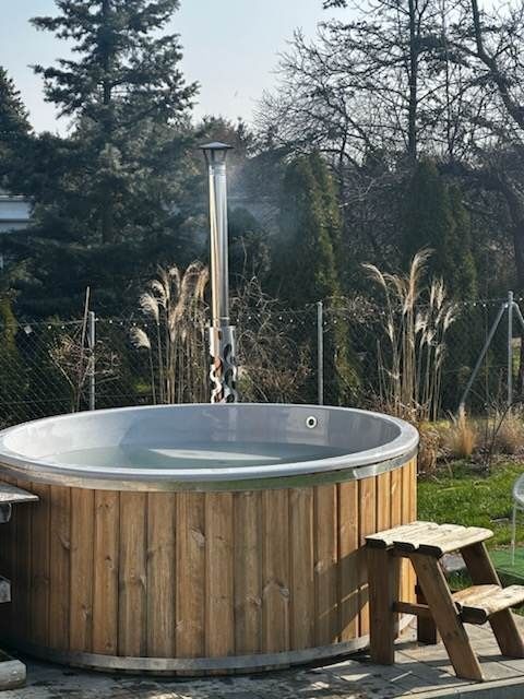 Balia Ogrodowa 2,25m  Jacuzzi Basen beczka Ogrodowa hot tub