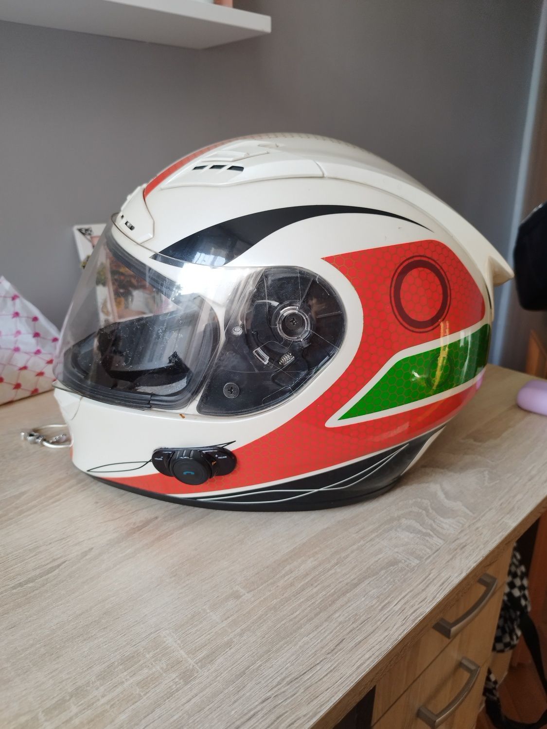 Kask integralny Orygine Piega z bluetooth