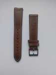 Skórzany pasek do zegarka brązowy 20mm Horween