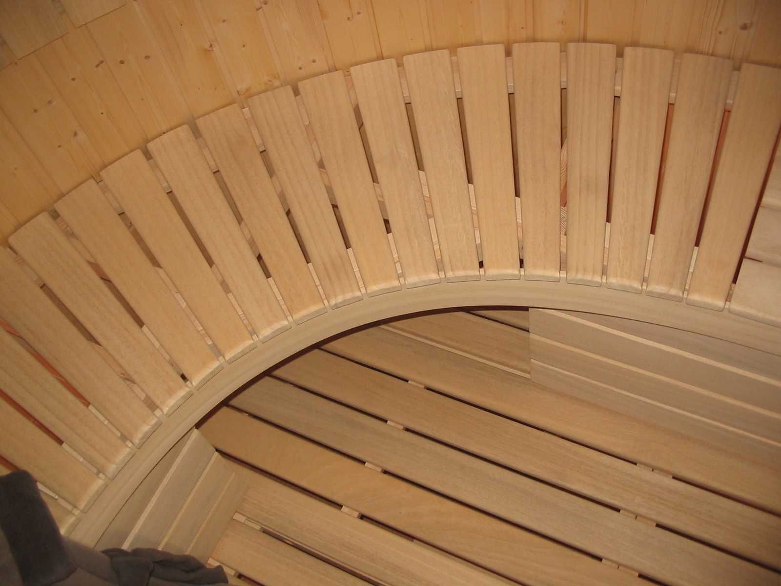 sauna fińska z ekspozycji