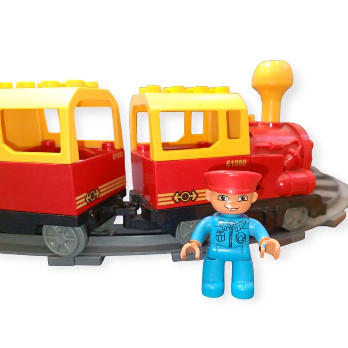 Конструктор ЖД Залізна Дорога M 0440 аналог лего дупло / Lego Duplo