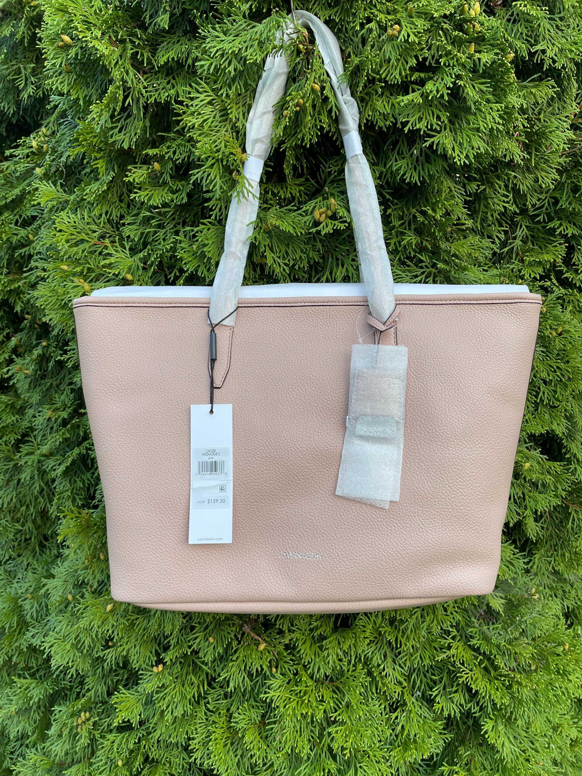 Новая сумка calvin klein (ck pebble medium tote bag) с америки