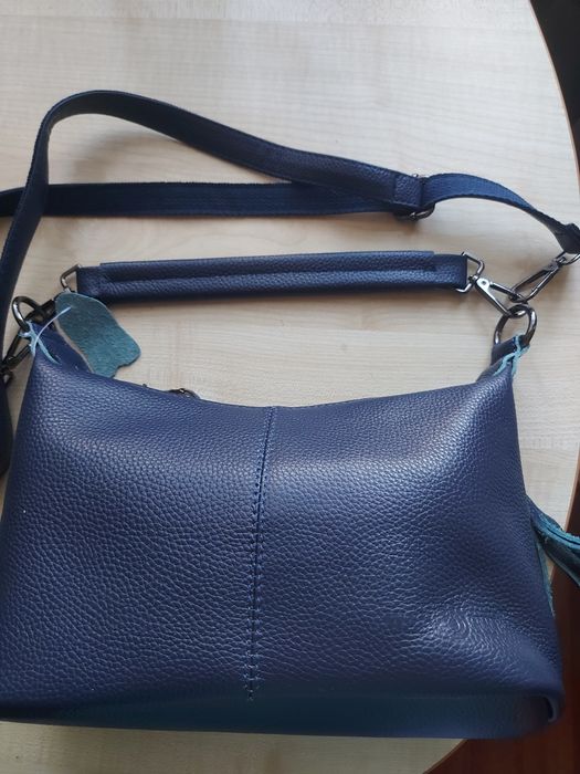 Шкіряна жіноча сумка