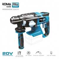 BERBEQUIM DE MARTELO DEMOLIDOR 20V KOMA TOOLS PRO SERIES BATTERY