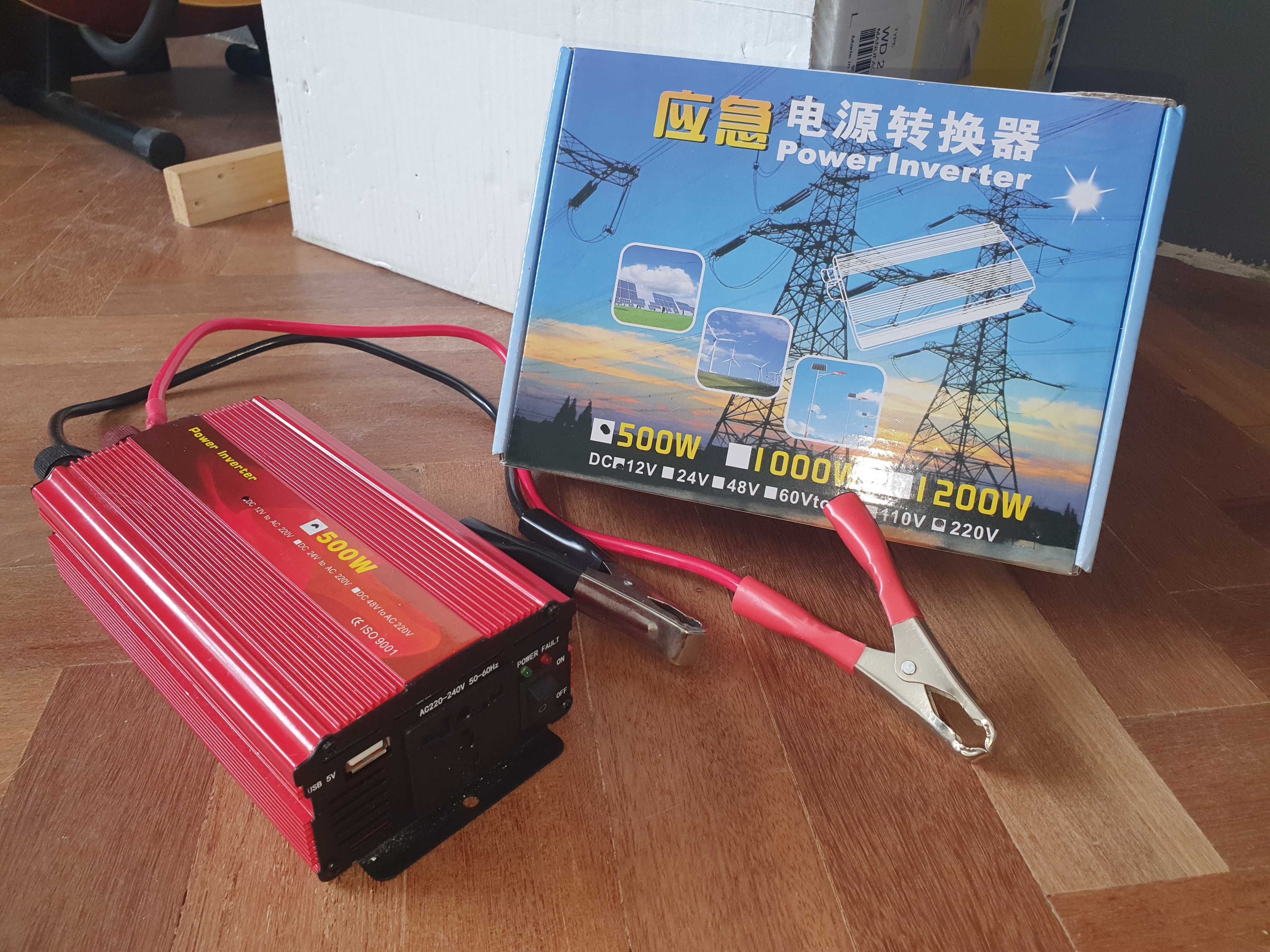 Інвертор. Перетворювач напруги в 220V AC