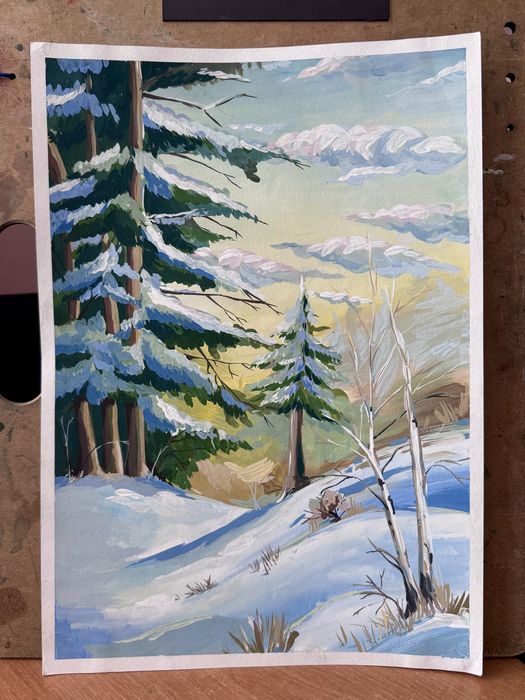 Зимовий пейзаж