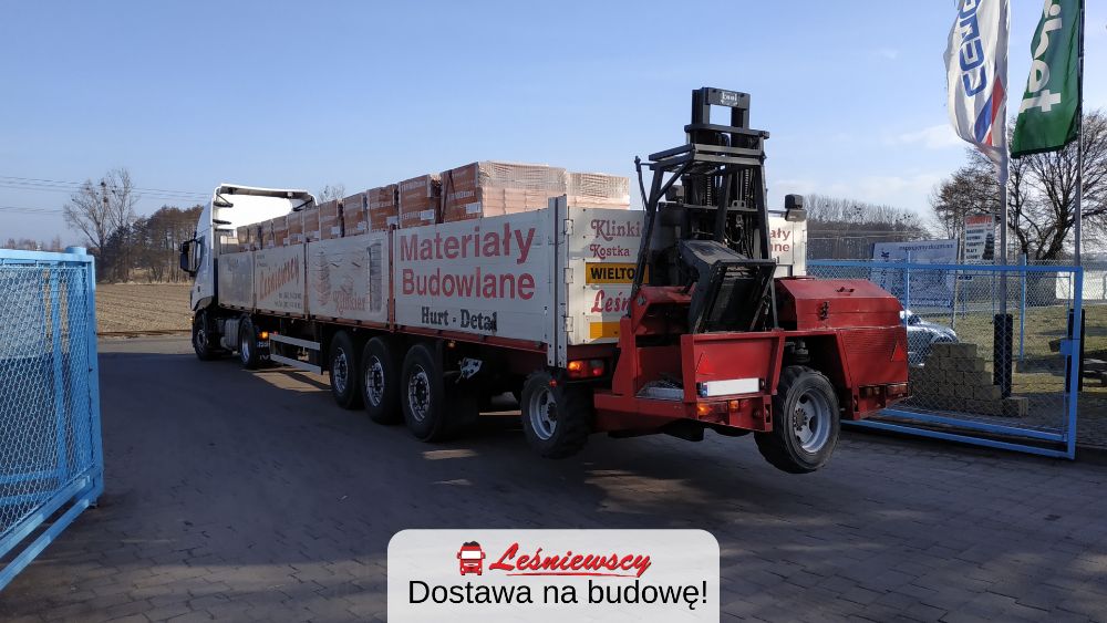 Bloczek betonowy fundamentowy 38x24x12cm- DUŻA ILOŚĆ / TRANSPORT HDS