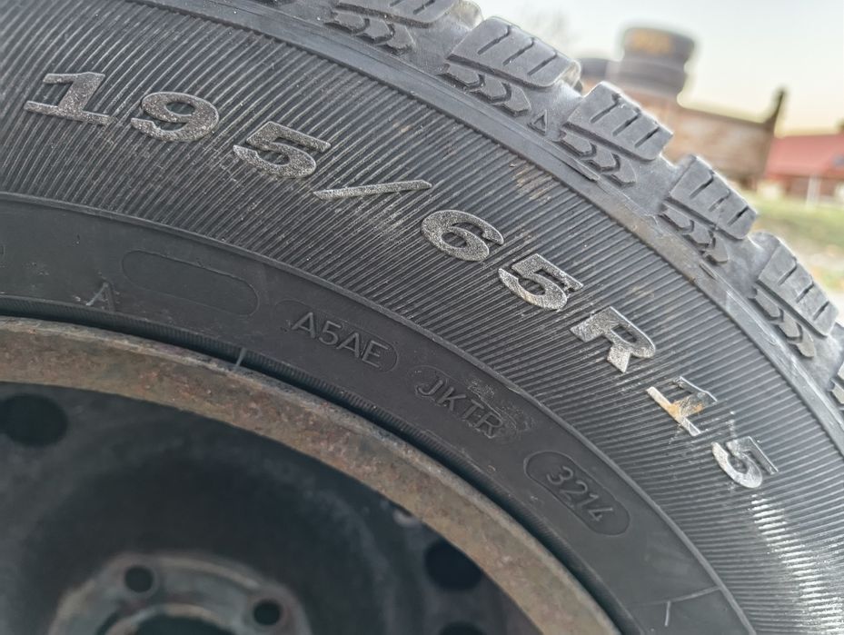 Felgi stalowe oryginalne GM - Opel 15" 5x110 z oponami starymi...