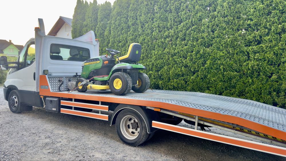 Transport Przewóz maszyn samochodów AUTOLAWETA LAWETA do 15T