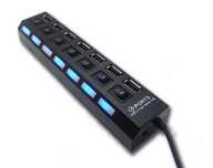 HUB USB 7 Portas 2.0 Computador, portatil NOVO
