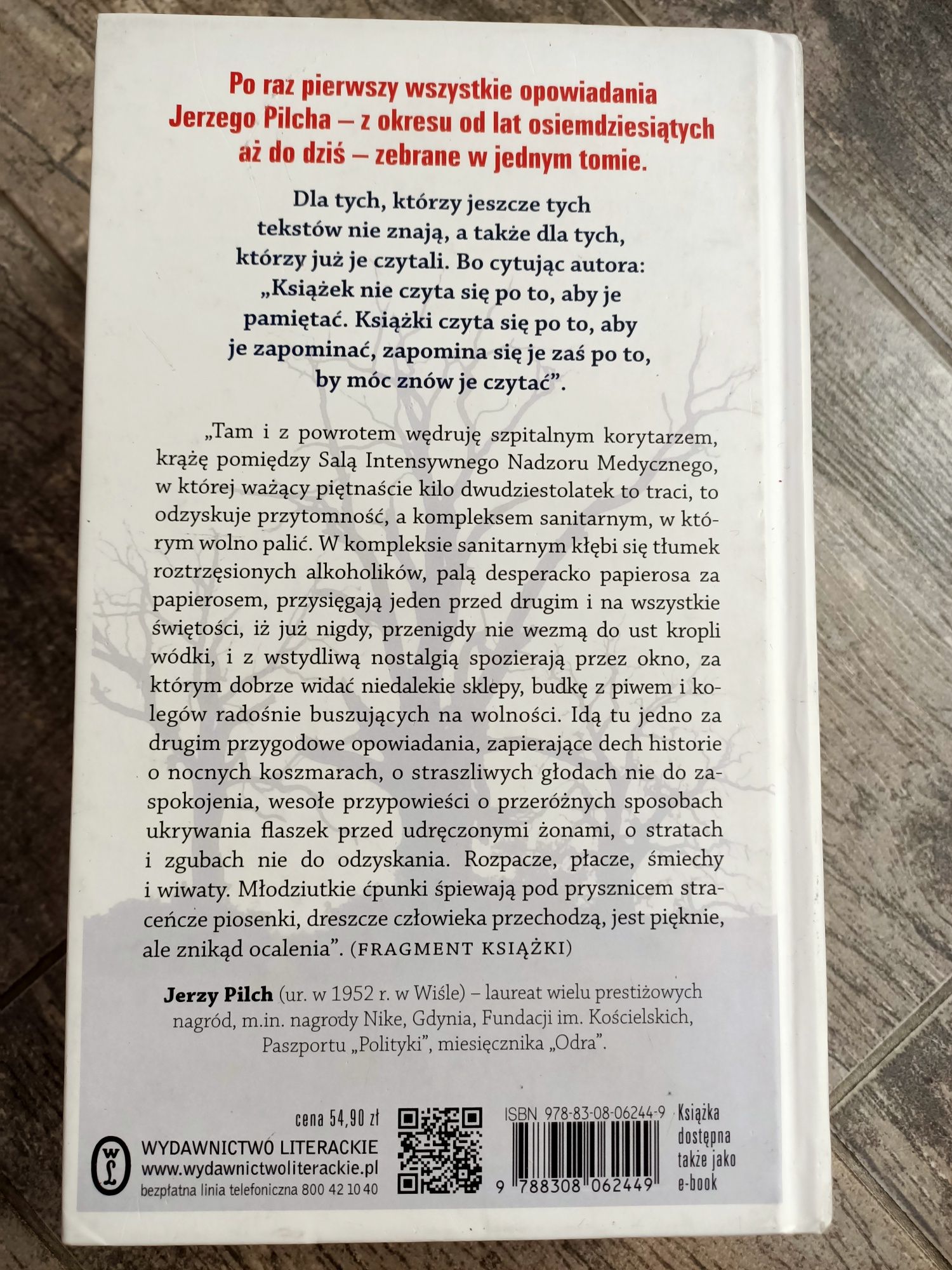 Indyk beltsville Opowiadania zebrane Jerzy Pilch
