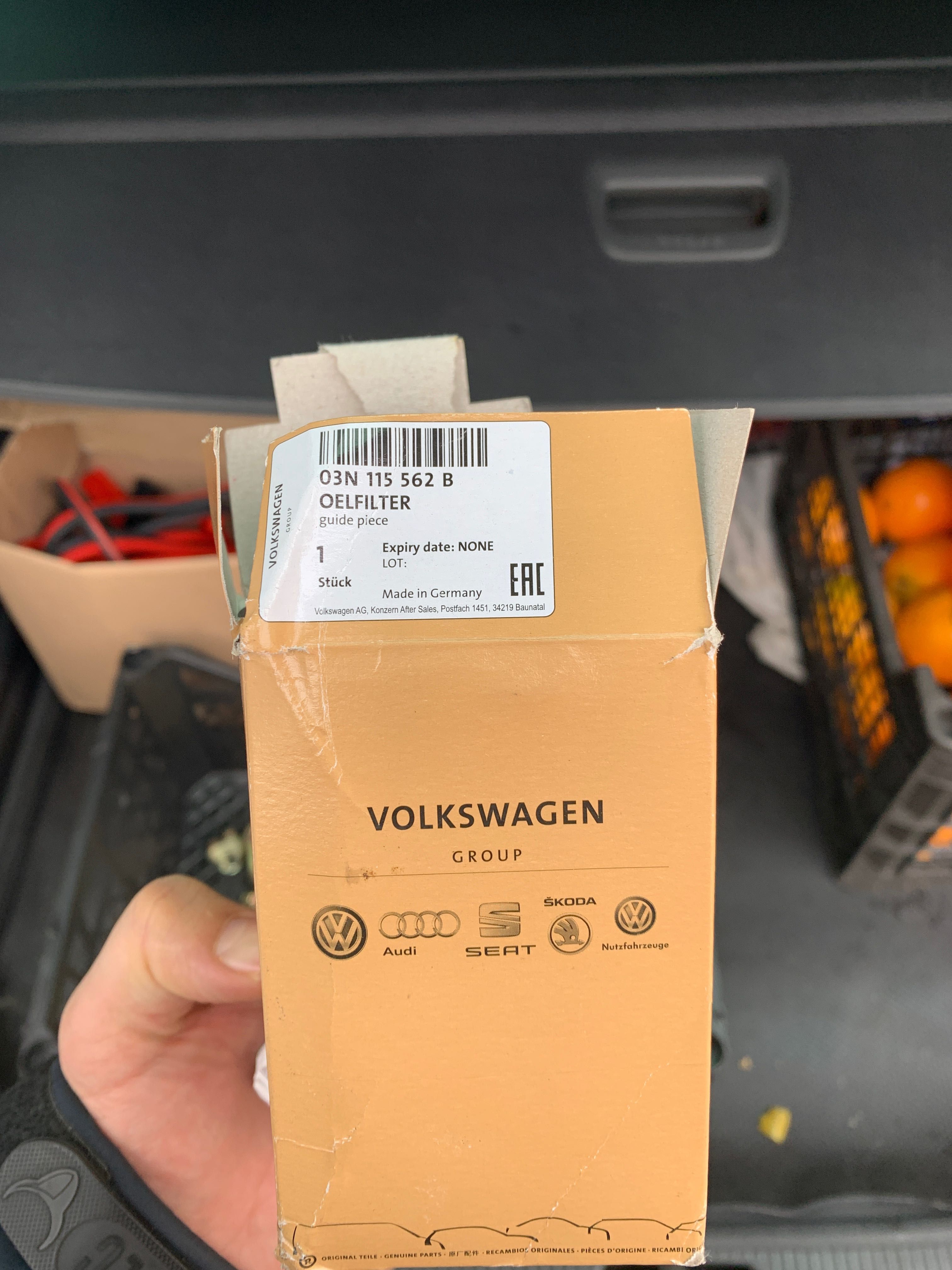 Фільтр масляний VW 03N115466