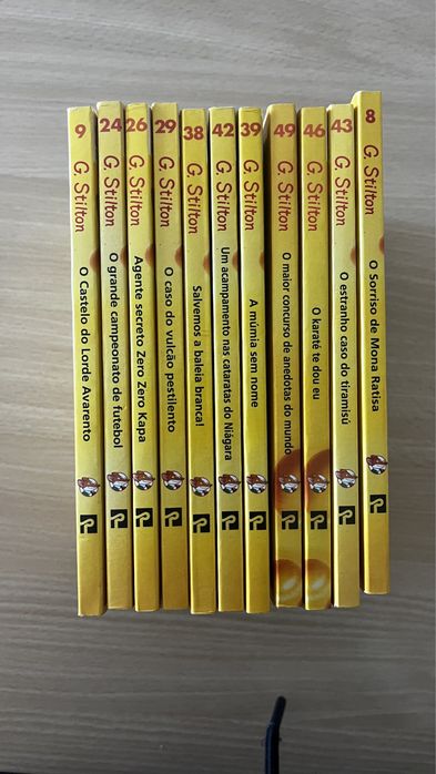 Livros Geronimo Stilton