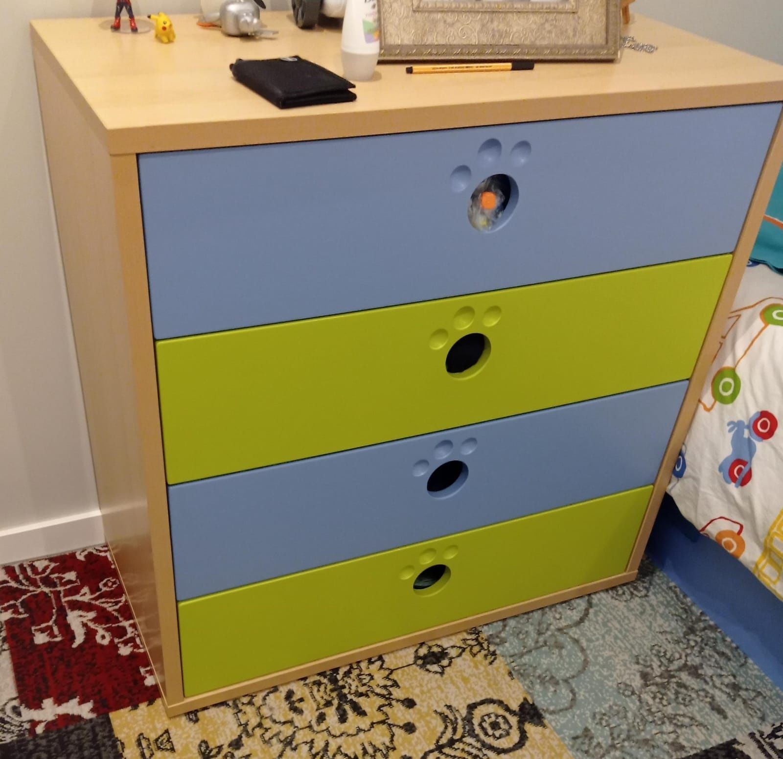 Cómoda para quarto de criança