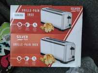 Toster Silver Style ST 4016 moc 1400W długi stal nierdzewna