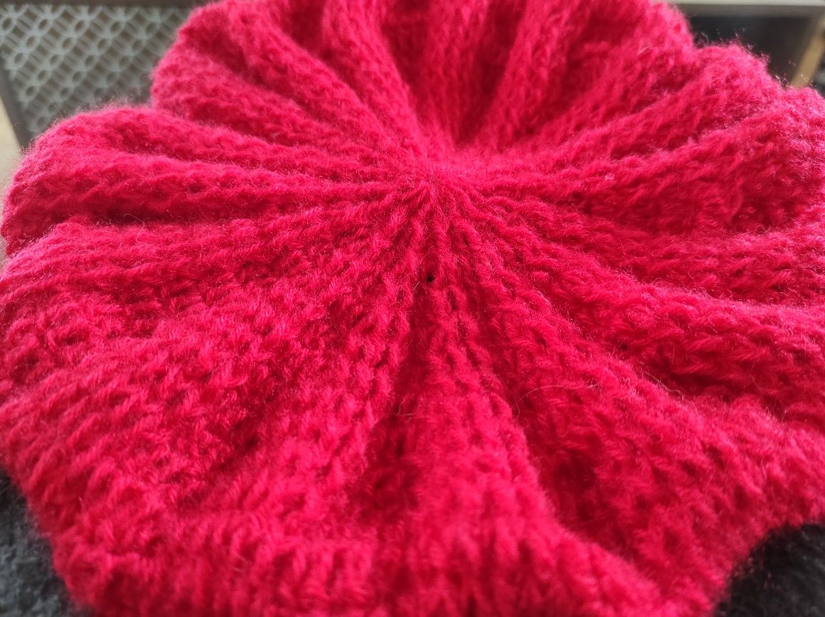 Boina de crochet