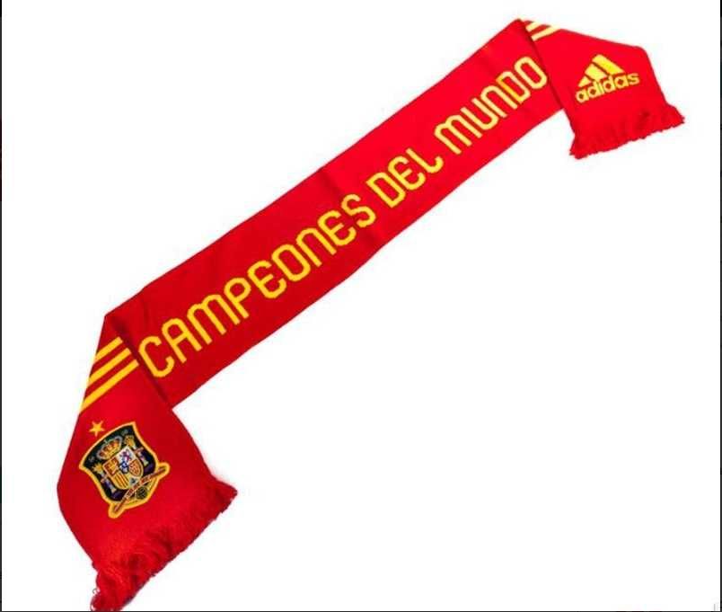 Оригинал зимний фан шарф испанской сборной spanien аdidas унисекс