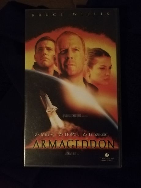 Armagedon film kaseta VHS stan bardzo dobry odbiór