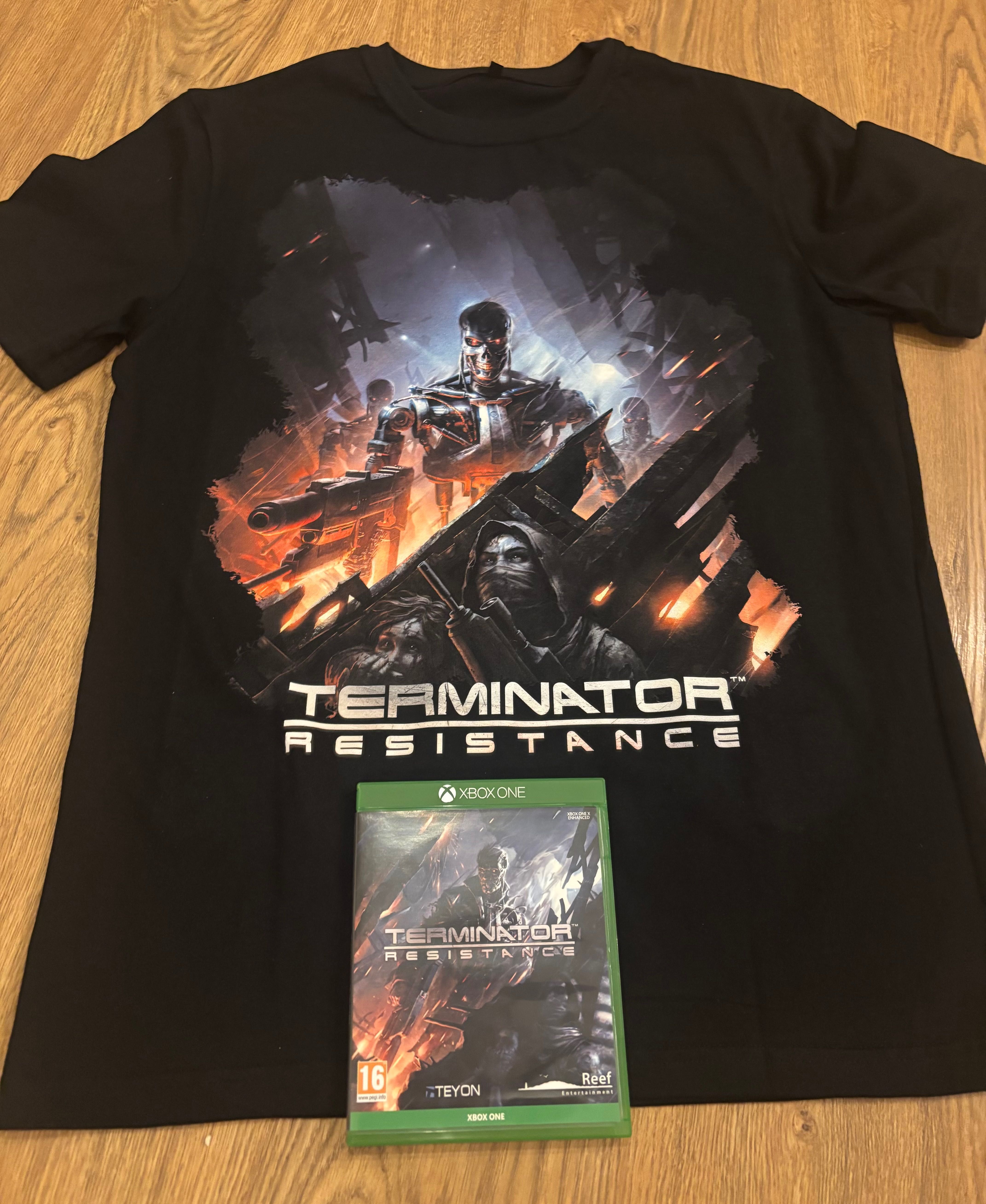 Gra Terminator Resistance na XBOX ONE plus unikalna koszulka fanowska