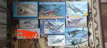 Збірна модель літака 1/72, 1/48