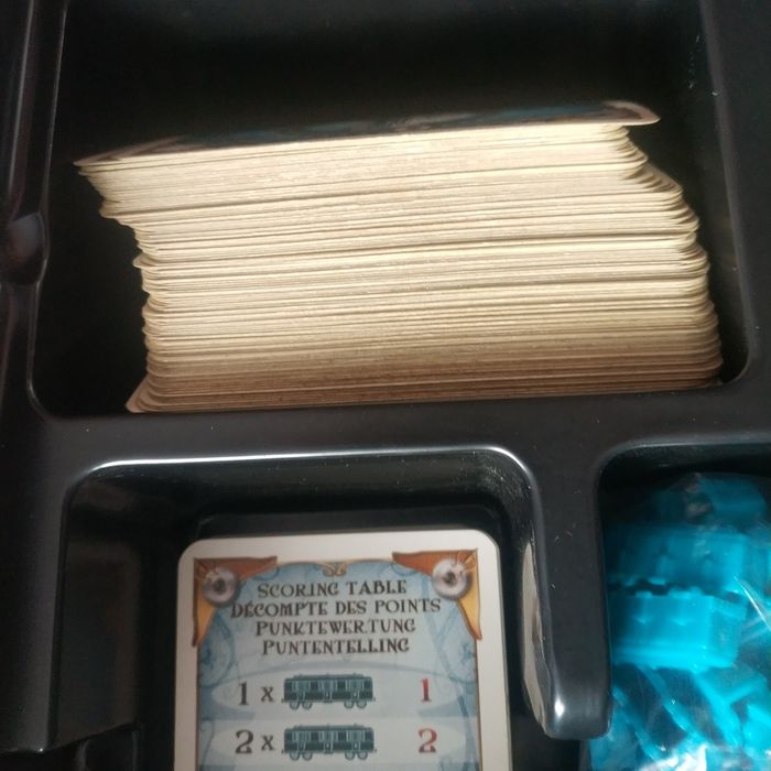 Gra planszowa "Wsiąść do pociągu Europa" wersja francuska