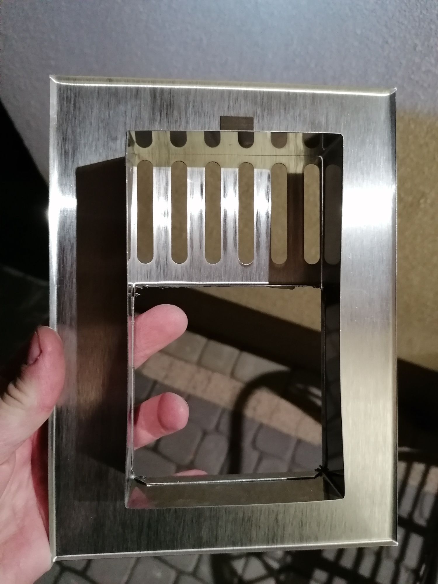 Maskownica kratka inox okap