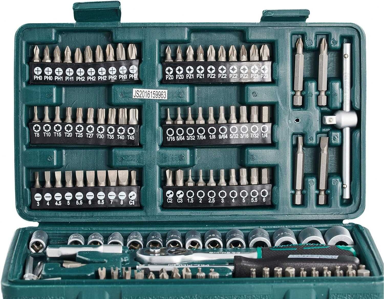 Kit ferramentas 130 peças.