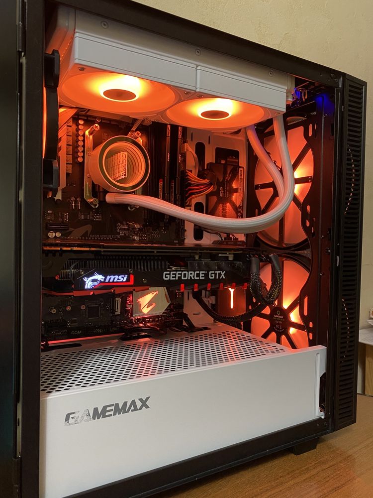 Игровой ПК Ryzen 5600, GTX 1080Ti  11Gb, ОЗУ 16Gb, SSD 240+512,HDD 320