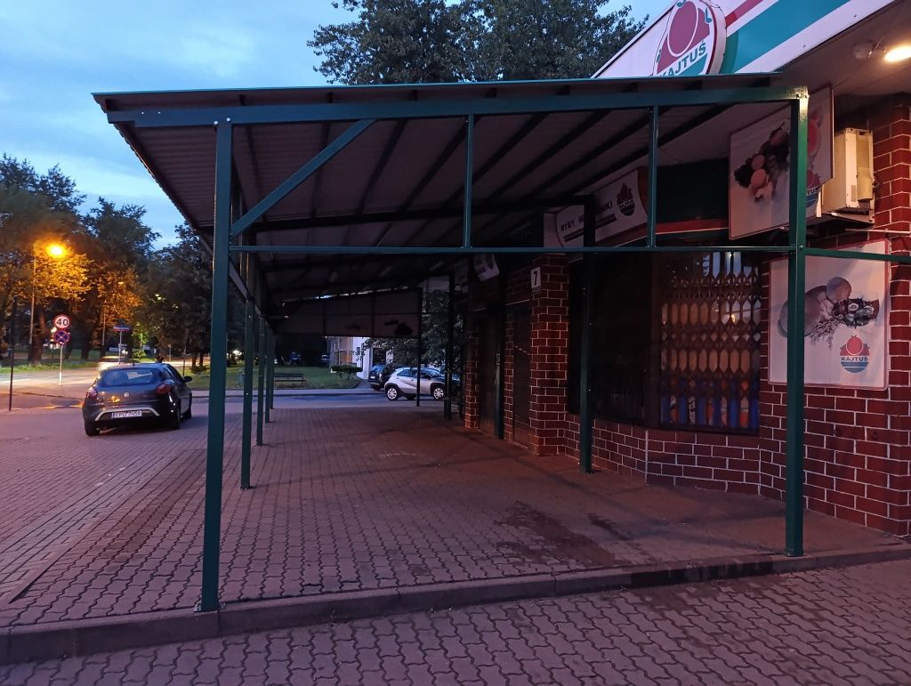 Wiata, zadaszenia.
