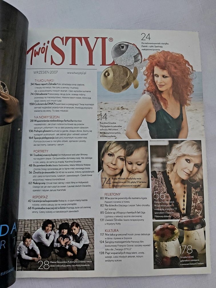 Czasopismo Twój Styl nr 9 wrzesień 2007