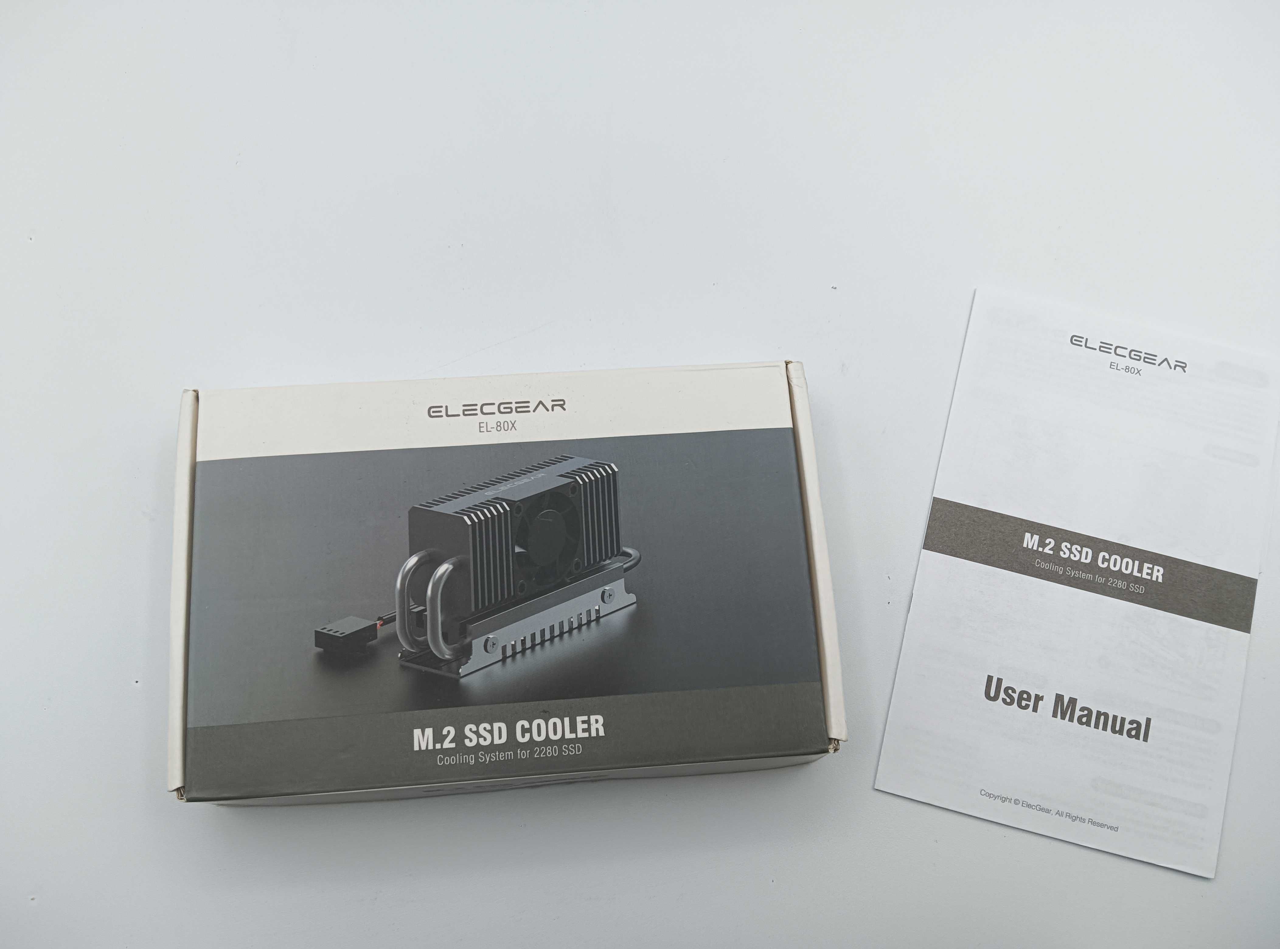 Cooler SSD ElecGear EL-80X M.2 2280