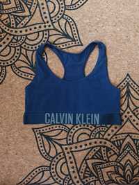 Granatowy top sportowy Calvin Klein rozmiar 140 cm