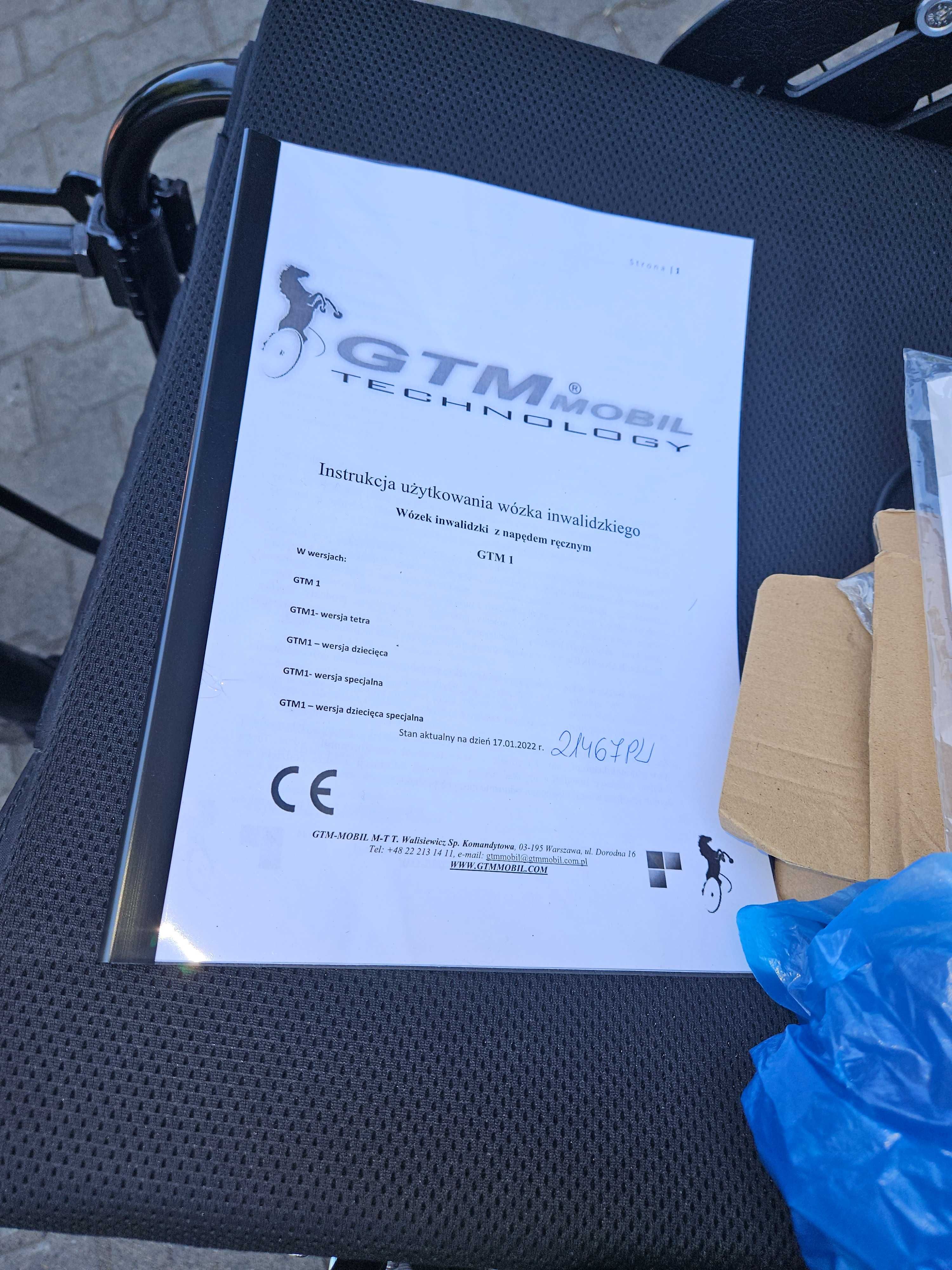 Przystawka rowerowa elektryczna wraz z wózkiem GTM - nowy zestaw