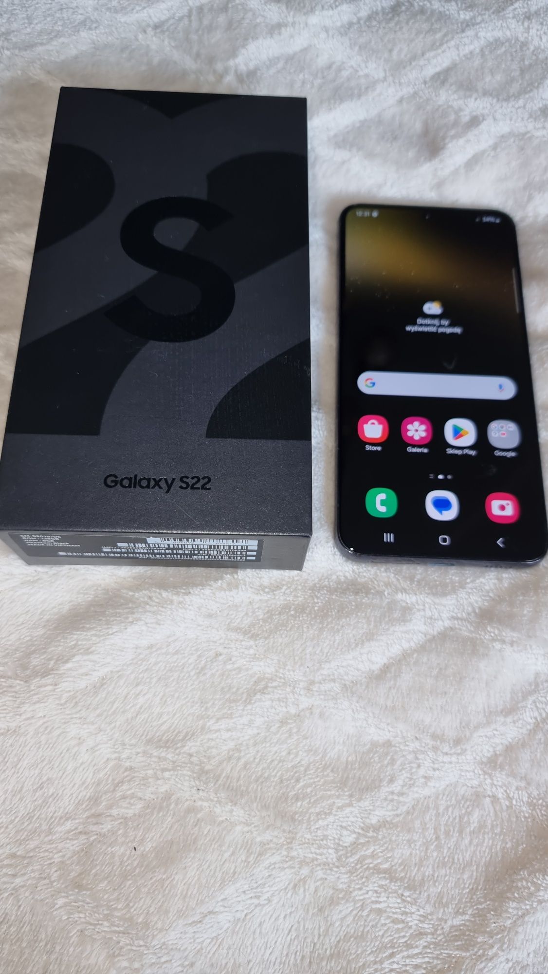 Samsung Galaxy S 22 128 GB jak nowy używany 3 miesiące