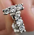 brincos originais pandora com zirconias